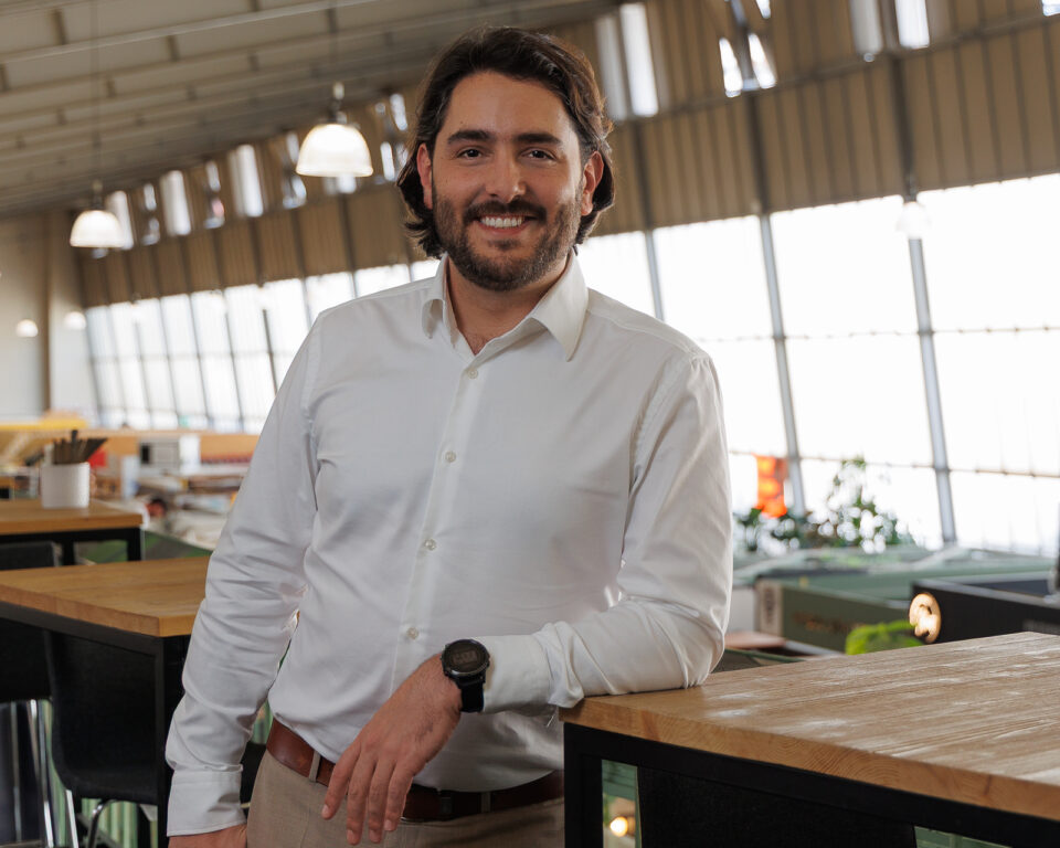 Businessportait in der Kleinmarkthalle Frankfurt