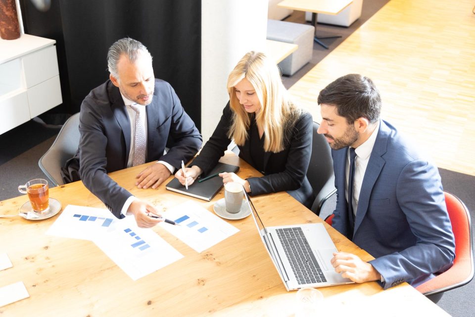 Foto in Meetingsituation