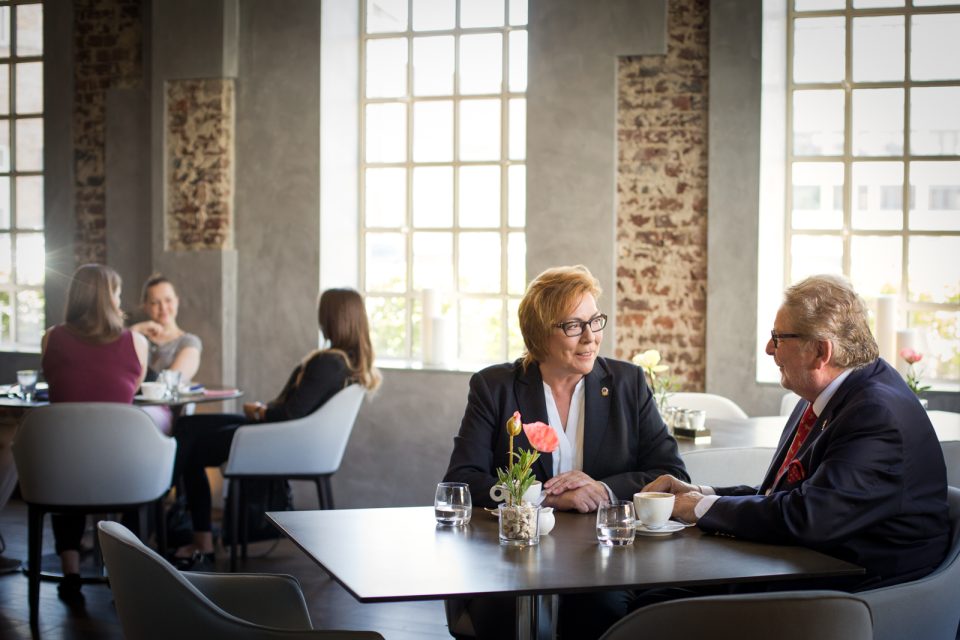 Rechtsanwältin im Gespräch